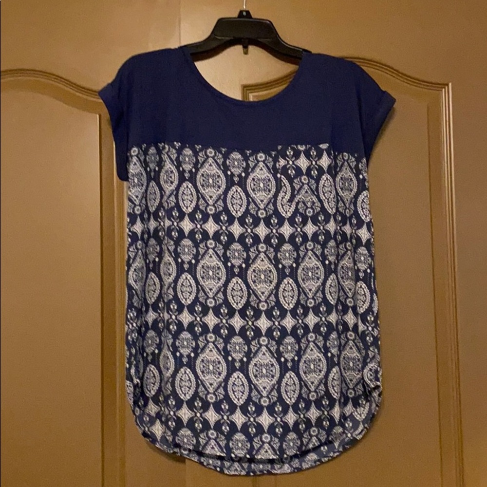 Blue blouse